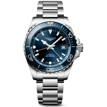 Lietots - Longines Watch Hydroconquest GMT 41mm Bl