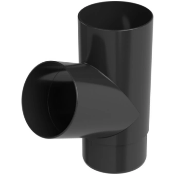 Lietus ūdens notekcaurules trejgabals Galeco PVC 6