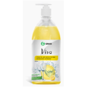 Trauku mazgāšanas līdzeklis GRASS "VIVA" LEMON, 1L