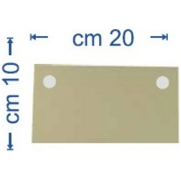Filtra ieliktnis (10 gab.) 20x10cm Rover 0 (25 mic