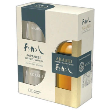 AKASHI SHERRY CASK CON 2 BICCHIERI ASTUCCIO AKASHI