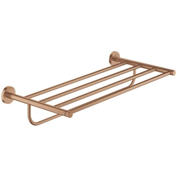 Grohe dvieļu plaukts Essentials New, brushed warm 