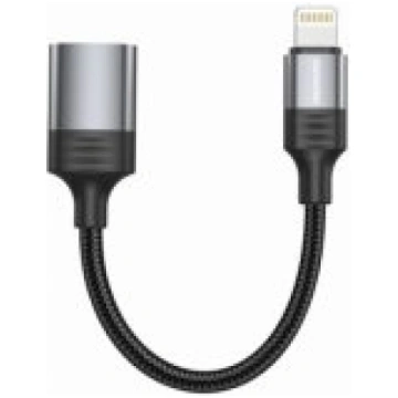 Swissten Textile Lightning - USB-A OTG Adapter 0.1
