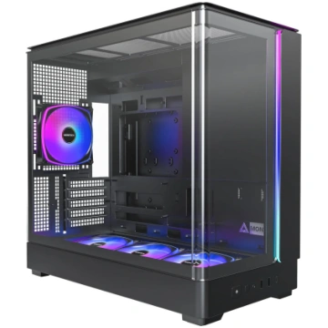 Case MONTECH micro ATX/Mini-ITX Black Midi Tower P