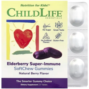 ChildLife Essentials, Kids, Elderberry Super-Immun