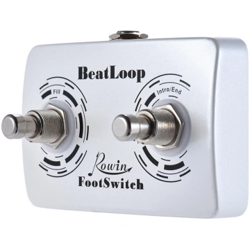 Rowin BeatLoop Dual Footswitch kājas slēdža pedāli