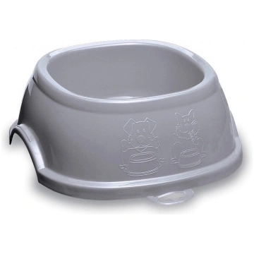 Bļoda dzīvniekam Zolux Non-Slip, 3 l, pelēka krās