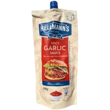 Mērce ķiploku asā Hellmann's 250g