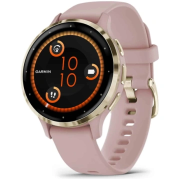 Garmin Venu 3S, rozā/zelta - Viedpulkstenis