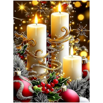 Lxmsja 5D Diamond Painting Christmas, Diamond Pain