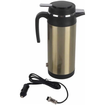 Auto tējkanna, 1000 ml nerūsējošā tērauda termosa 