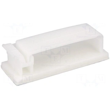 Self-adhesive cable holder | polyamide | natural |