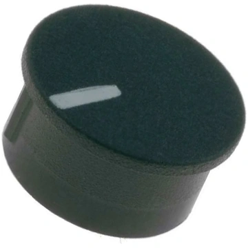 Cap; thermoplastic; push-in; Pointer: white; black