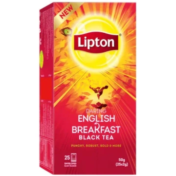 Melnā tēja LIPTON, English Breakfast, 25gab (450-1
