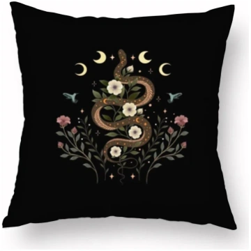 Home Decor Pillow Cover, Print Design, Universal C