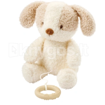 NATTOU Teddy Muzikāla plīša rotaļlieta Suns, 16 cm