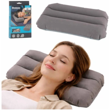 Bestway 67121 piepūšams velūra ceļojumu spilvens, 