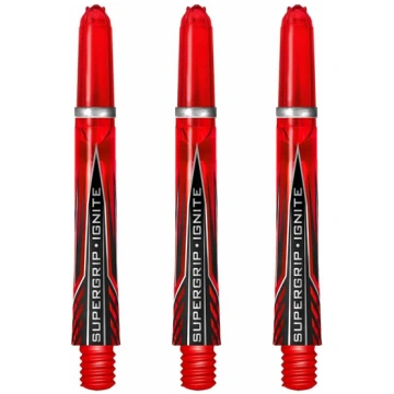 Harrows Supergrip Ignite šautriņu astes - Sarkanas