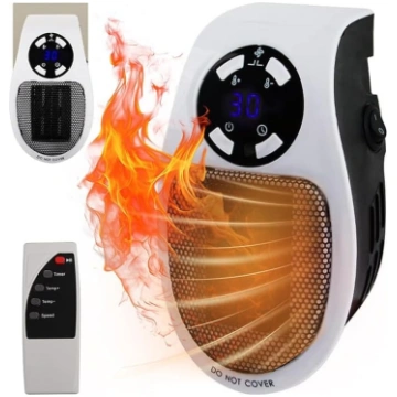 500 W ventilatora sildītājs, mini sildītājs, sildī