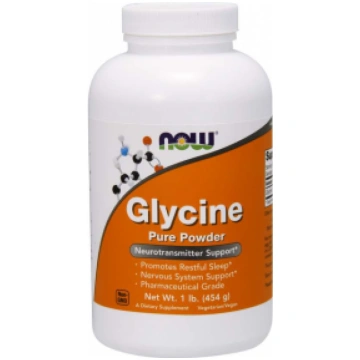 Glycine Pure Powder Now Foods 454 g