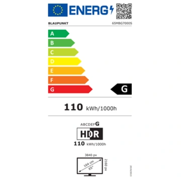 Blaupunkt Mini LED TV | 65MBG7000S | 65 | Smart TV