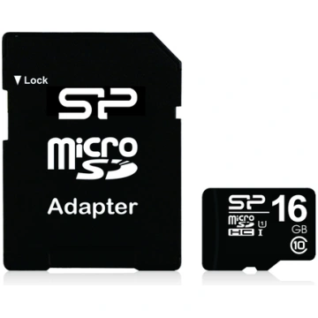 Silicon Power memory card Micro SDHC 16GB Class 10