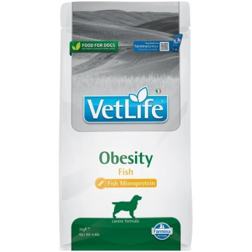 FARMINA Vet Life Obesity Fish barība pieaugušiem s