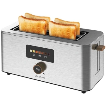 Cecotec Vertikaler Toaster 2 Extra lange Schlitze