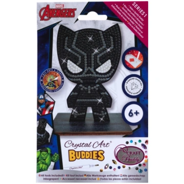 MARVEL Crystal Art Figūriņa, Melnā pantera CRAFT B