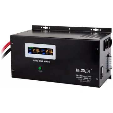 Pārvērstajs KEMOT PROsinus-2200 2200VA 12V uz 230V