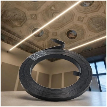 LEDLUX CB1601 dzelzs profila tērauda lente, platum