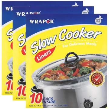 WRAPOK vienreizlietojamie lēnās gatavošanas maisiņ