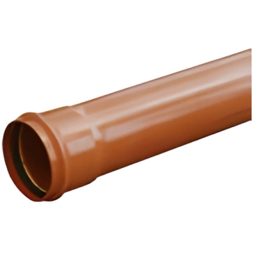 PVC caurule 200x5,9 T8; 6m Wavin