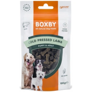 BOXBY COLD PRESED LAMB TREAT 100gr - BOXBY AUKSTĀS
