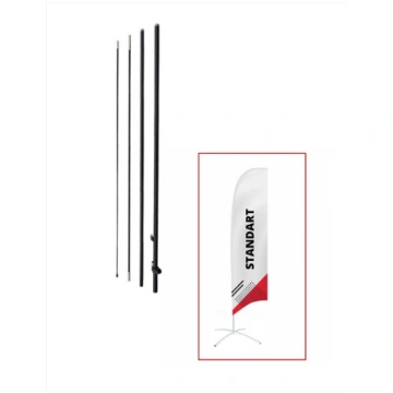 Pludmales karogu masts-STANDART xs