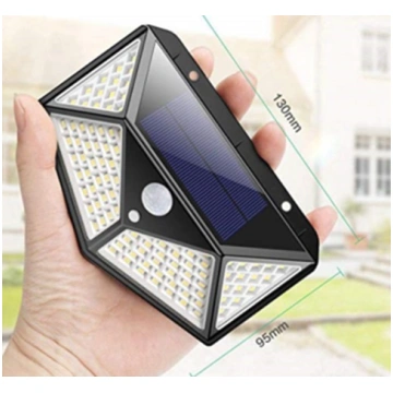 Dārza Apgaismojums Nakts Lampa ar Saules Bateriju 