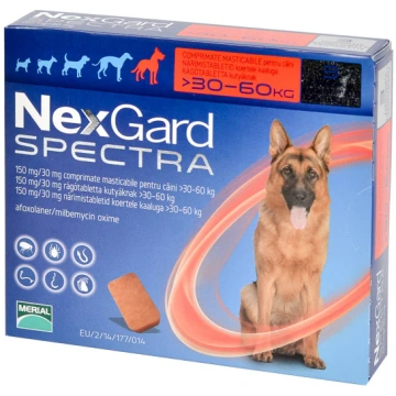 NexGard Spectra Chewable 3 Tablets for Dogs preven