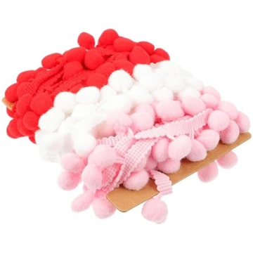 Gadpiparty Pom Pom bārkstis lentes Šūšanas piederu