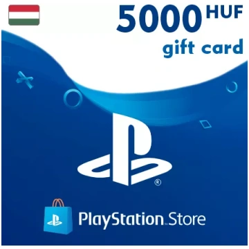 PSN Card 5000 HUF (Ungārija) - PlayStation Dāvanu 