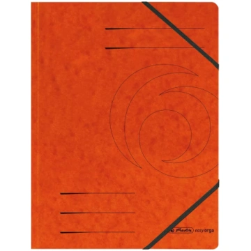 Parastais mapes Herlitz 972463 Kartons Oranžs A4