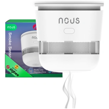 Smart wireless indoor smoke sensor with 85dB siren