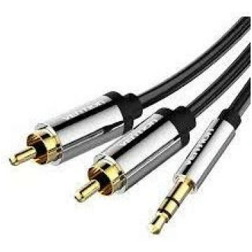 Vention kabelis 3.5mm uz 2RCA 1.5m BCFBG, 3.5mm vī