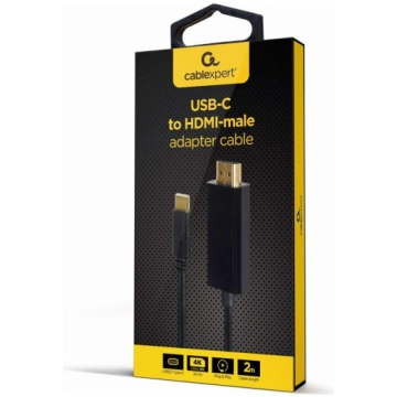 CABLE USB-C TO HDMI 2M/A-CM-HDMIM-01 GEMBIRD