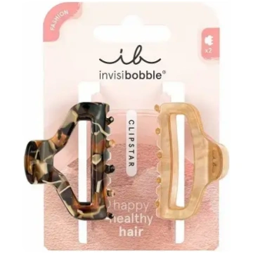 Invisibobble Clipstar Golden Roar Hair Clips Size 