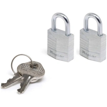 MasterLock Master Lock 2 Padlocks 20mm 9120EURTCC 
