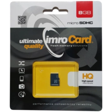 Imro memory card 8GB microSDHC cl. 4 KOM000559