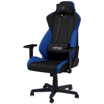Spēļu krēsls Nitro Concepts S300, zila krās./melna