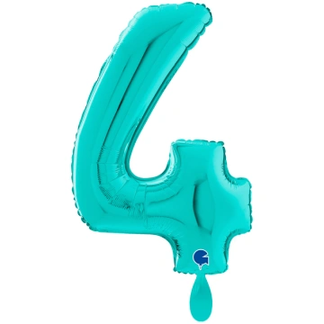 Balons Cipars 4 Tiffany