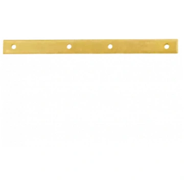 Savienojuma plate 243x24x4.0mm, dzelteni cinkots