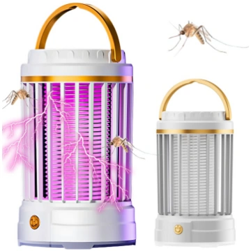 Uzlādējama UV pretodu lampa ar nakts gaismu, 5W - 